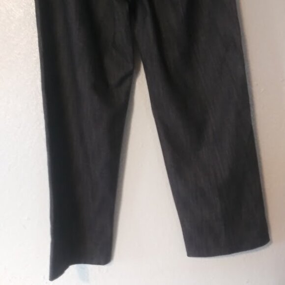 Tan Jay women's size 12P black chino pants - Picture 6 of 14
